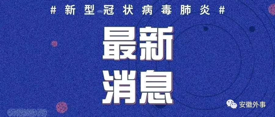 安徽新型肺炎最新情況，背景、事件與影響概述